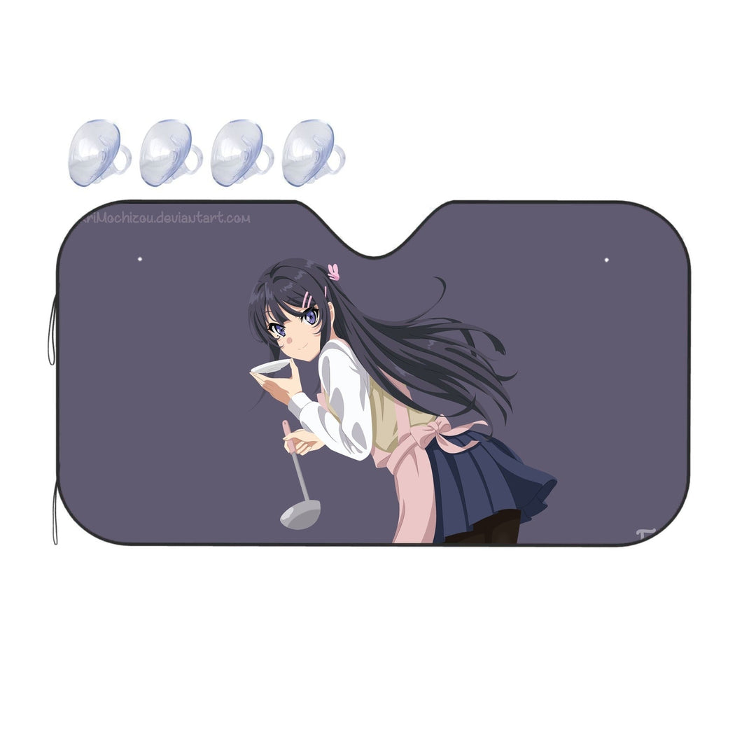Rascal Does Not Dream Of Bunny Girl Senpai  Car Sunshade