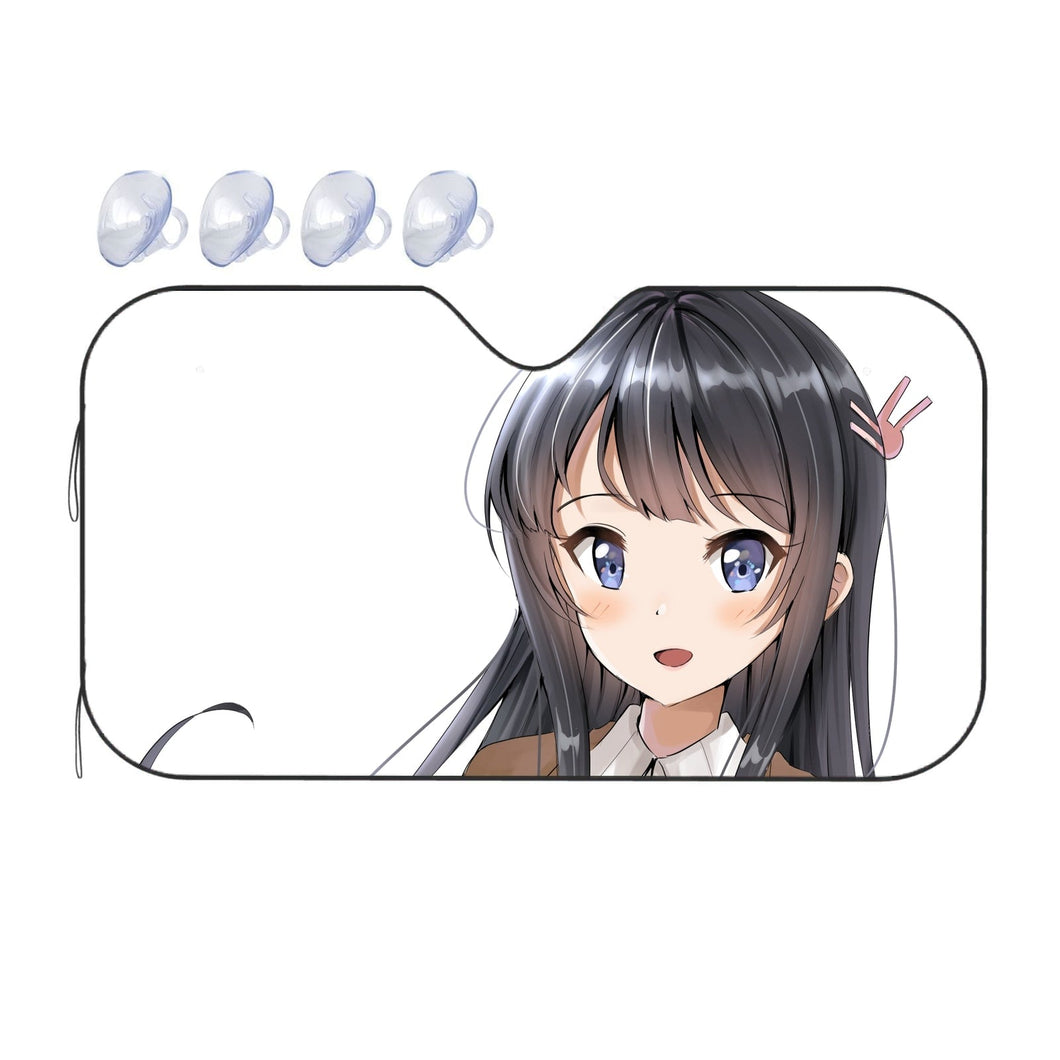 Rascal Does Not Dream Of Bunny Girl Senpai  Car Sunshade