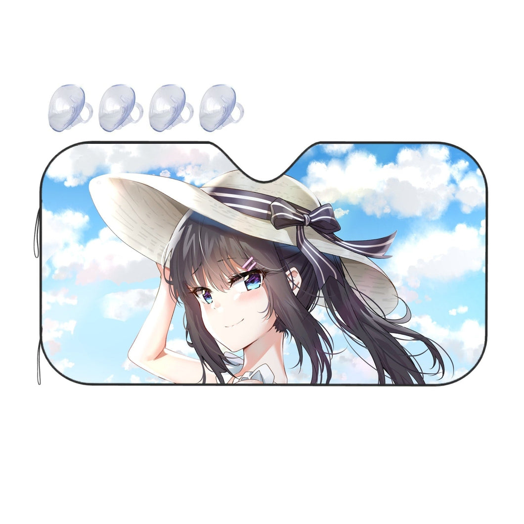 Rascal Does Not Dream Of Bunny Girl Senpai  Car Sunshade
