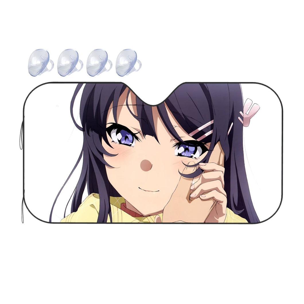 Rascal Does Not Dream Of Bunny Girl Senpai  Car Sunshade