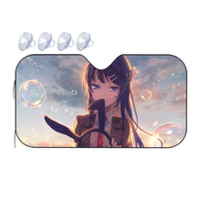 Load image into Gallery viewer, Rascal Does Not Dream Of Bunny Girl Senpai  Car Sunshade
