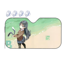 Load image into Gallery viewer, Rascal Does Not Dream Of Bunny Girl Senpai  Car Sunshade
