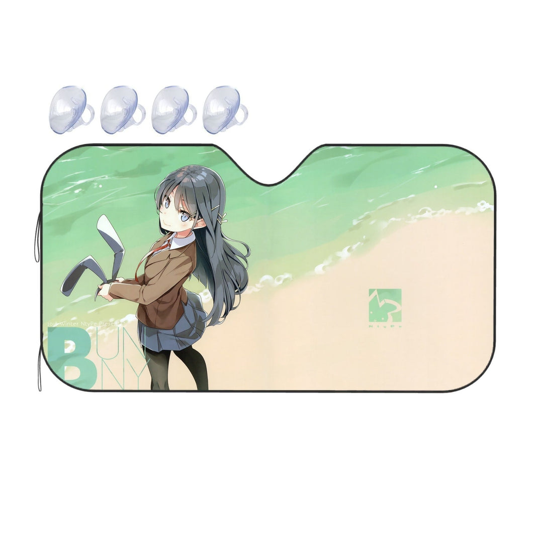 Rascal Does Not Dream Of Bunny Girl Senpai  Car Sunshade