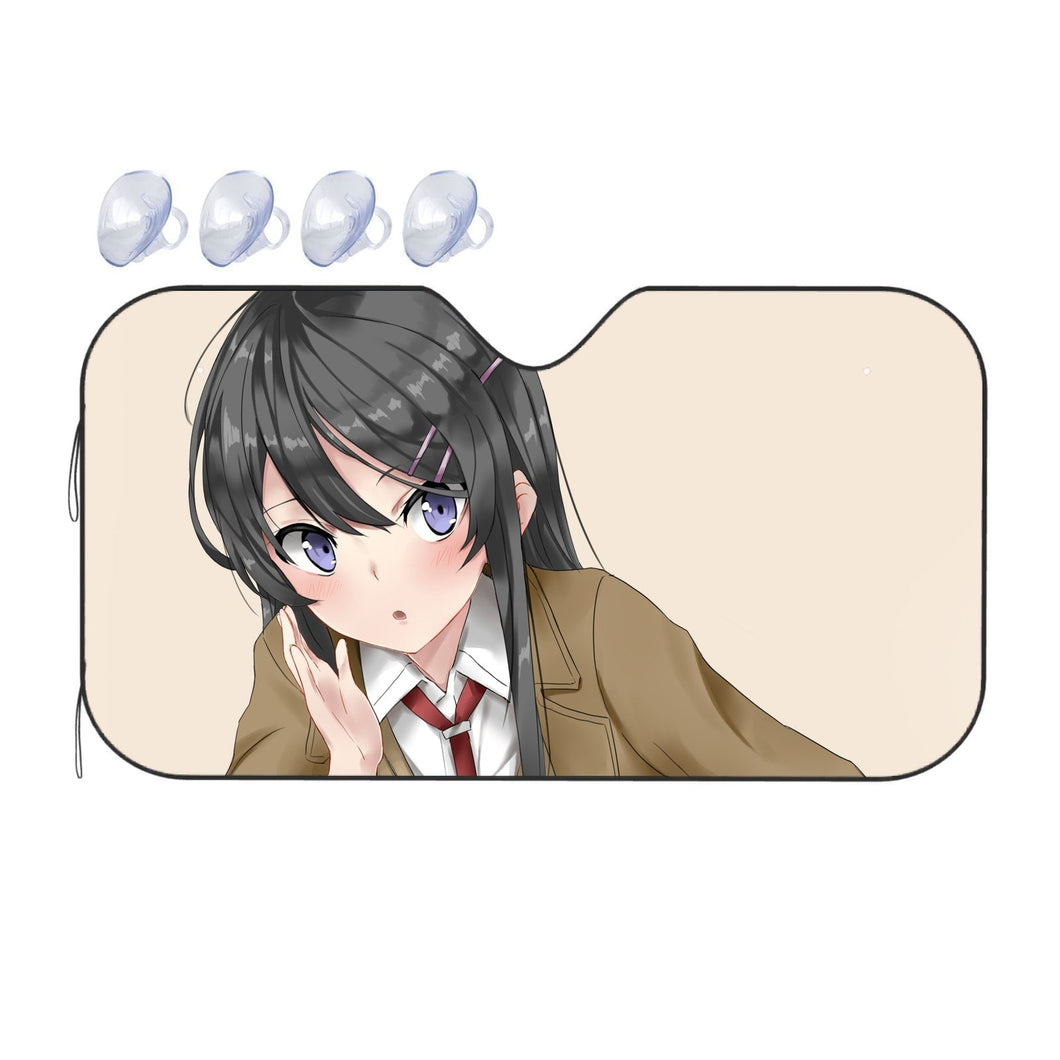 Rascal Does Not Dream Of Bunny Girl Senpai  Car Sunshade