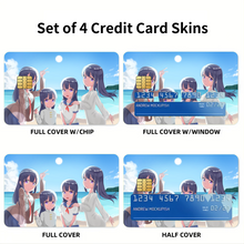Load image into Gallery viewer, Rascal Does Not Dream of Bunny Girl Senpai  Credit Card Skins (4-in-1 Pack)
