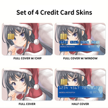 Load image into Gallery viewer, Rascal Does Not Dream Of Bunny Girl Senpai  Credit Card Skins (4-in-1 Pack)

