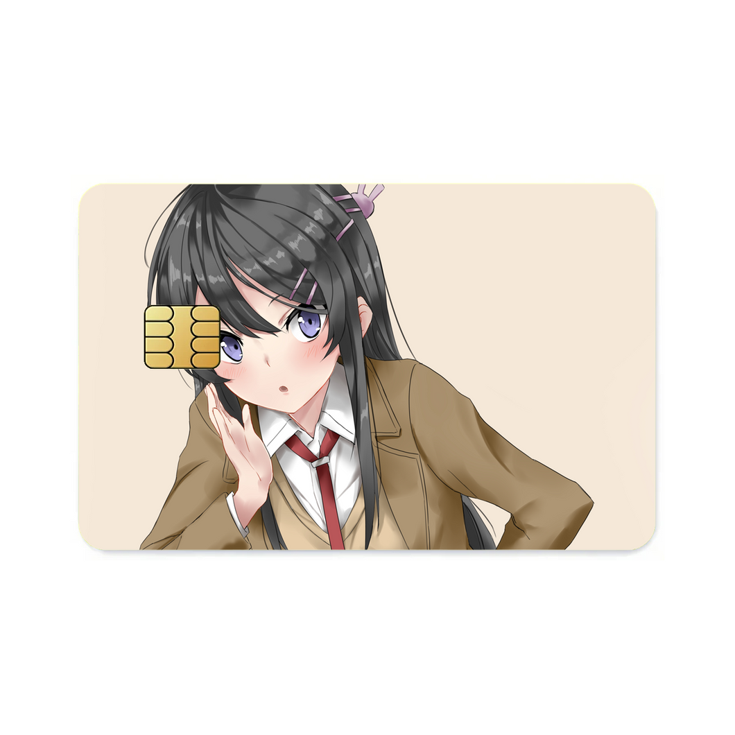 Rascal Does Not Dream Of Bunny Girl Senpai  Credit Card Skins (4-in-1 Pack)