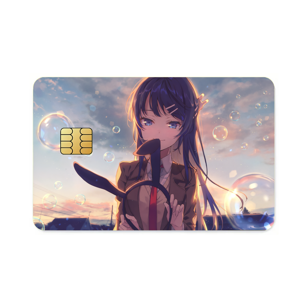 Rascal Does Not Dream Of Bunny Girl Senpai  Credit Card Skins (4-in-1 Pack)