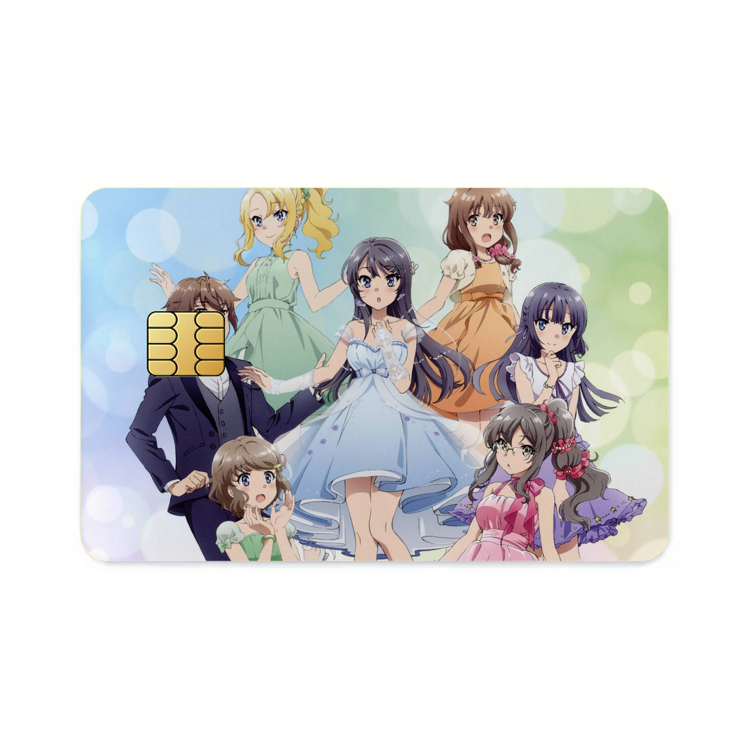 Rascal Does Not Dream of Bunny Girl Senpai  Credit Card Skins (4-in-1 Pack)