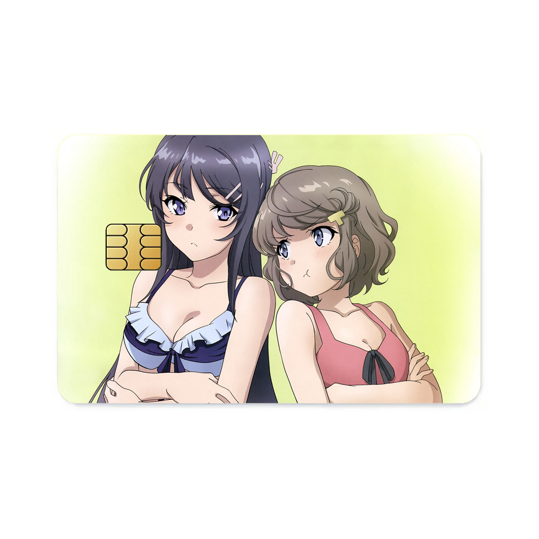 Rascal Does Not Dream of Bunny Girl Senpai  Credit Card Skins (4-in-1 Pack)