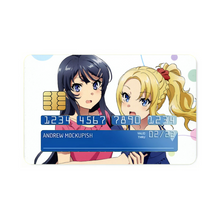 Load image into Gallery viewer, Rascal Does Not Dream of Bunny Girl Senpai  Credit Card Skins (4-in-1 Pack)
