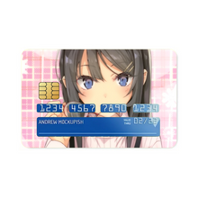 Load image into Gallery viewer, Rascal Does Not Dream Of Bunny Girl Senpai  Credit Card Skins (4-in-1 Pack)
