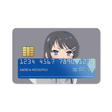 Load image into Gallery viewer, Rascal Does Not Dream Of Bunny Girl Senpai  Credit Card Skins (4-in-1 Pack)
