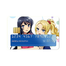 Load image into Gallery viewer, Rascal Does Not Dream of Bunny Girl Senpai  Credit Card Skins (4-in-1 Pack)

