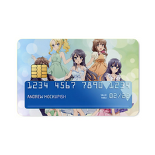 Load image into Gallery viewer, Rascal Does Not Dream of Bunny Girl Senpai  Credit Card Skins (4-in-1 Pack)
