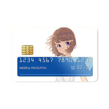 Load image into Gallery viewer, Rascal Does Not Dream of Bunny Girl Senpai  Credit Card Skins (4-in-1 Pack)
