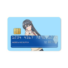 Load image into Gallery viewer, Rascal Does Not Dream Of Bunny Girl Senpai  Credit Card Skins (4-in-1 Pack)
