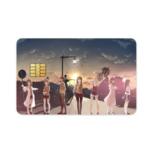 Load image into Gallery viewer, Rascal Does Not Dream of Bunny Girl Senpai Mai Sakurajima, Sakuta Azusagawa, Rio Futaba, Kaede Azusagawa, Tomoe Koga  Credit Card Skins (4-in-1 Pack)
