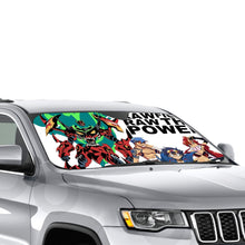Load image into Gallery viewer, Raw Raw Fight The Power  Car Sunshade
