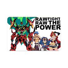 Load image into Gallery viewer, Raw Raw Fight The Power  Credit Card Skins (4-in-1 Pack)
