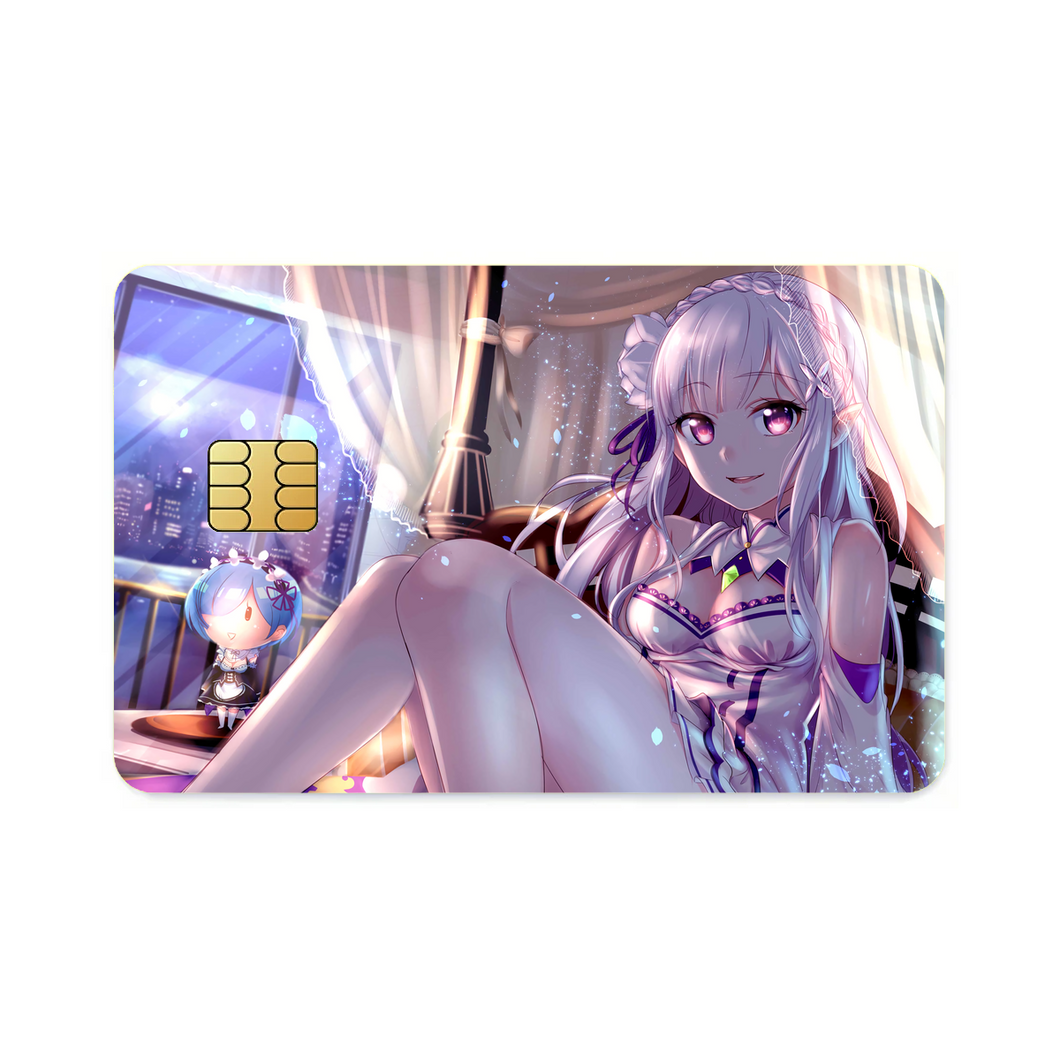 Re:ZERO -Starting Life In Another World-  Credit Card Skins (4-in-1 Pack)