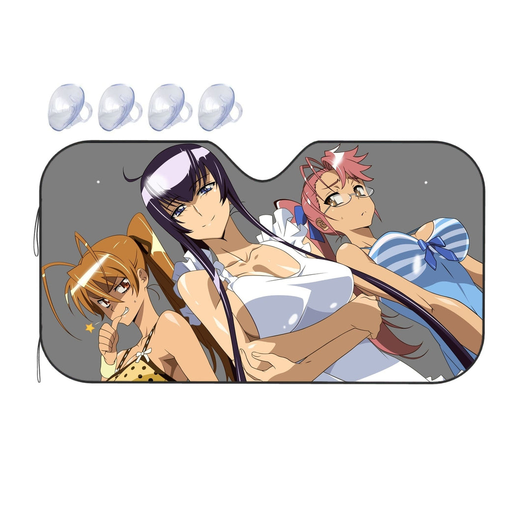 Rei,Saeko and Saya  Car Sunshade