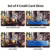 Load image into Gallery viewer, Relaxation  Credit Card Skins (4-in-1 Pack)
