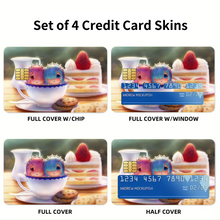 Load image into Gallery viewer, Rem &amp; Ram  Credit Card Skins (4-in-1 Pack)
