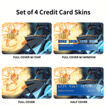 Load image into Gallery viewer, Reshiram Vs Zekrom Credit Card Skins (4-in-1 Pack)
