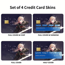 Load image into Gallery viewer, Restless Blade Credit Card Skins (4-in-1 Pack)
