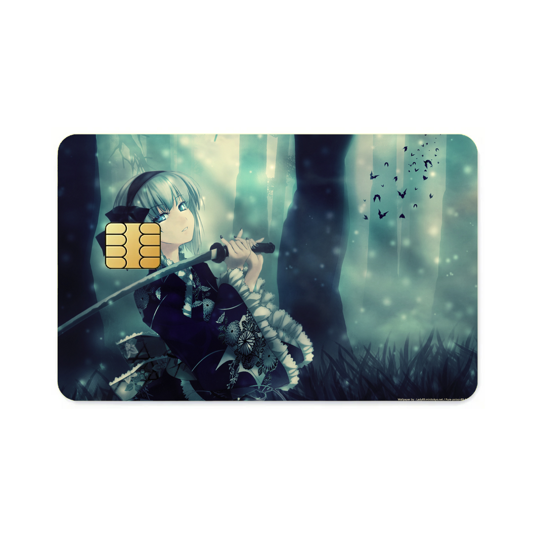 Restless Fighter  Credit Card Skins (4-in-1 Pack)