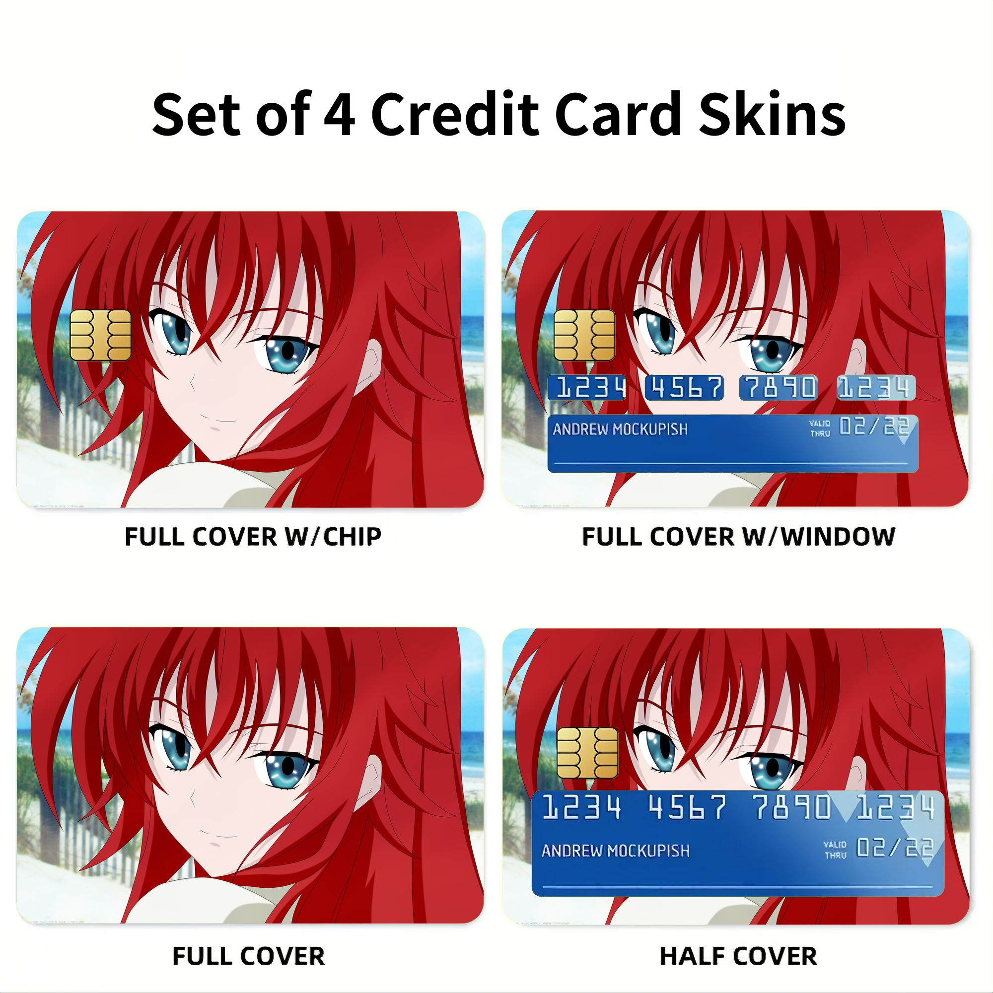 rias gremory card sleeves Chara Sleeve Collection Matte Series: High School D x D BorN - Rias Gremory (65-Pack) - Movic Imported Card Sleeves - Card Sleeves