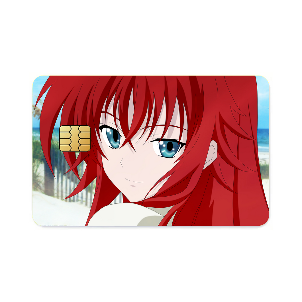 Rias Gremory (Highschool DxD)  Credit Card Skins (4-in-1 Pack)