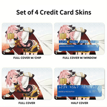Load image into Gallery viewer, Rider of Black Credit Card Skins (4-in-1 Pack)
