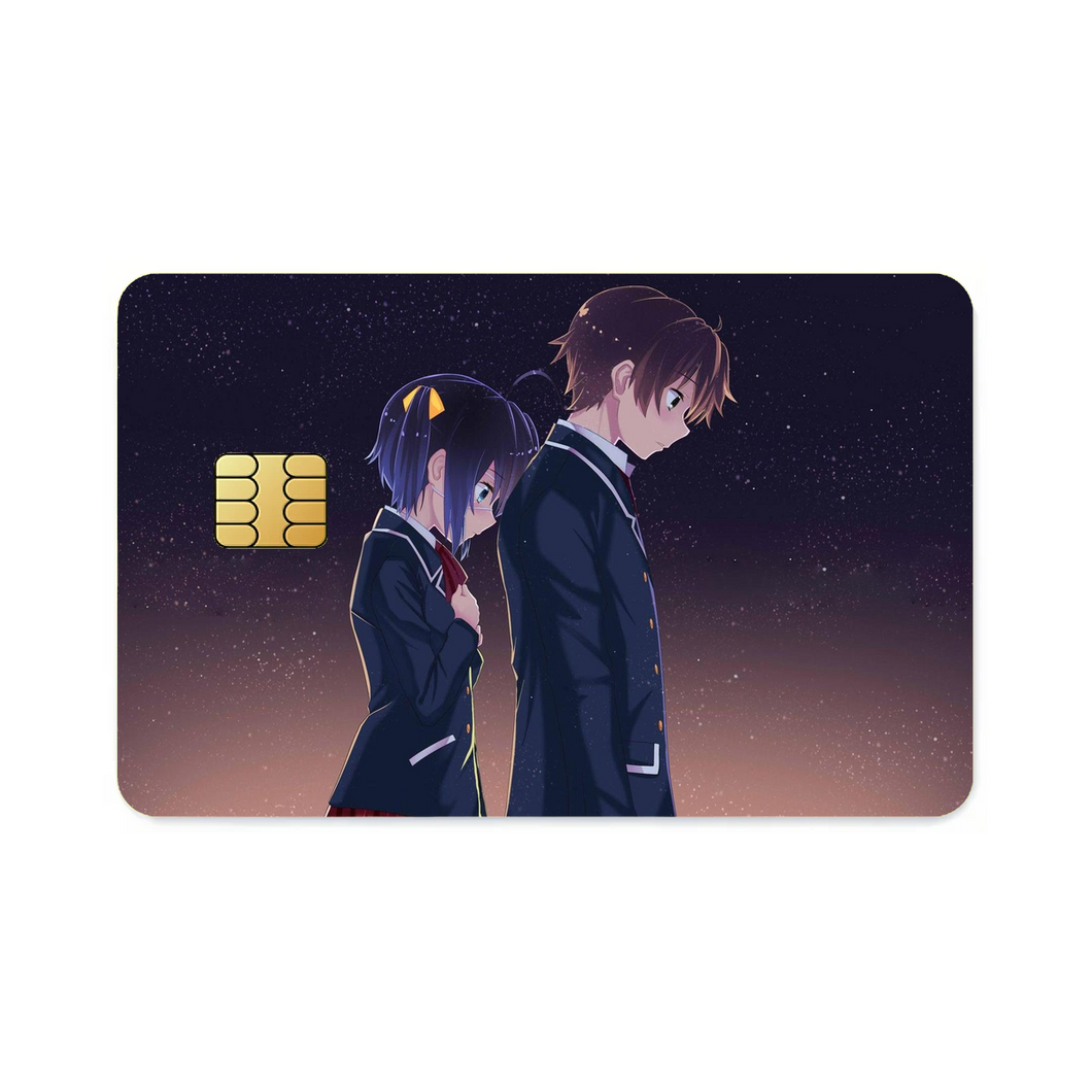 Rikka and Yuuta  Credit Card Skins (4-in-1 Pack)