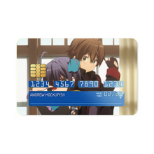 Load image into Gallery viewer, Rikka Takanashi and Yuuta Togashi cosplay  Credit Card Skins (4-in-1 Pack)
