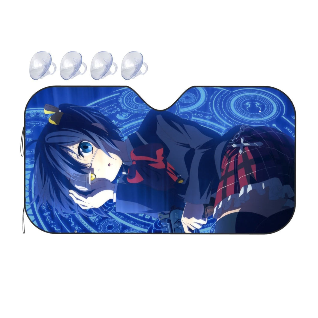 Rikka Takanashi seal  Car Sunshade