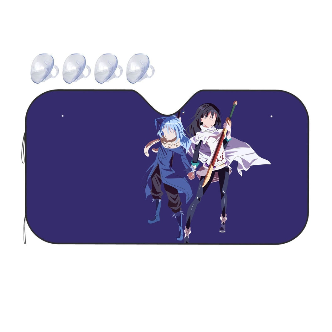 Rimura Tempest & Shizue Izawa Minimalist  Car Sunshade