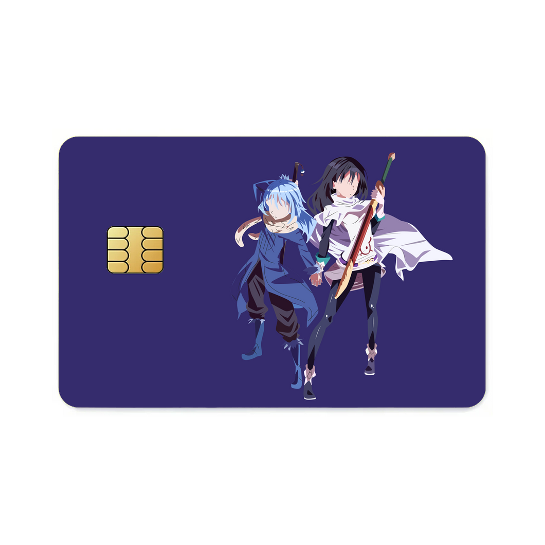 Rimura Tempest & Shizue Izawa Minimalist  Credit Card Skins (4-in-1 Pack)
