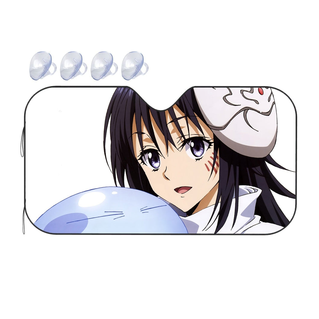 Rimuru Tempest and Shizue Izawa  Car Sunshade