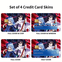 Load image into Gallery viewer, Rimuru Tempest and Shizue Izawa Credit Card Skins (4-in-1 Pack)
