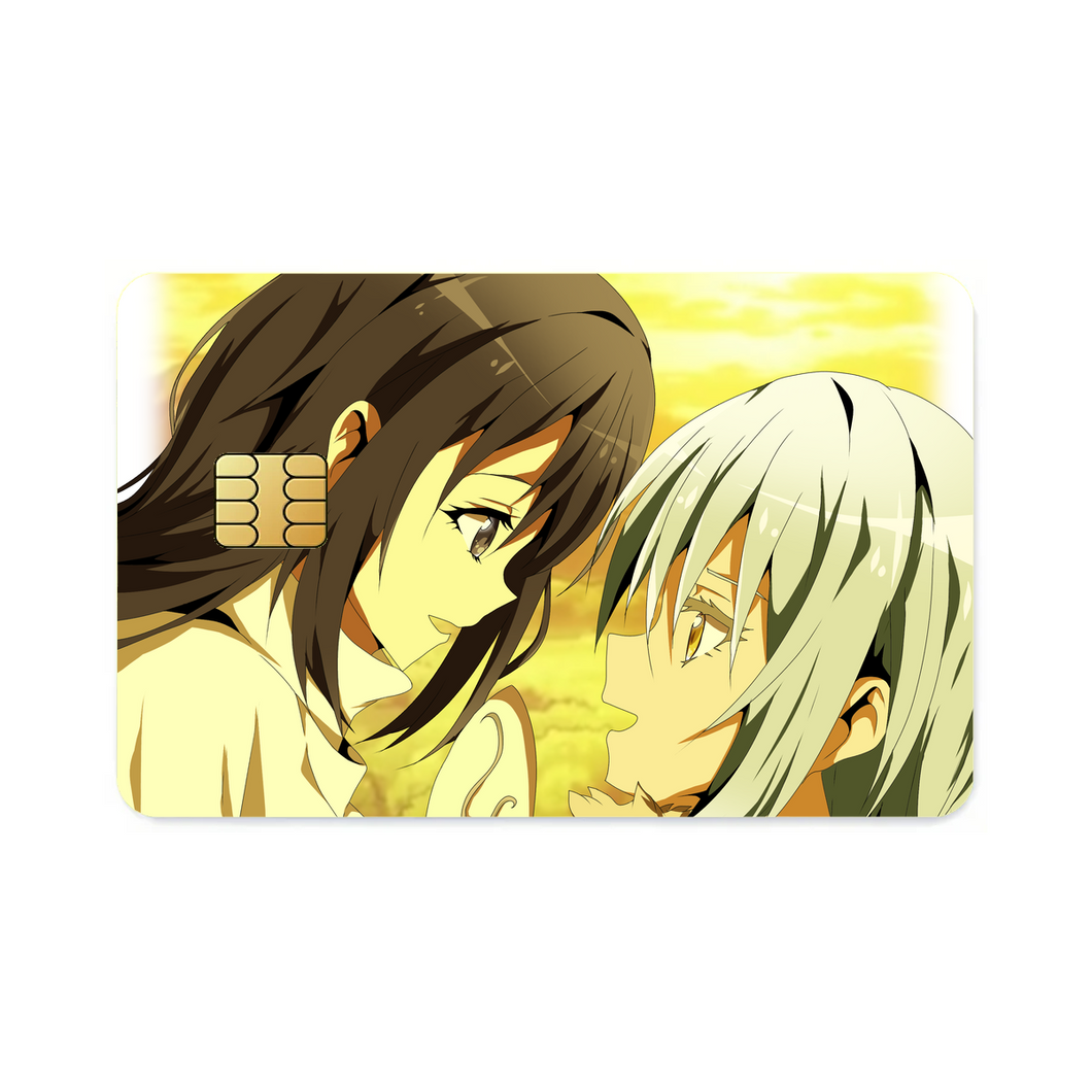 Rimuru Tempest and Shizue Izawa  Credit Card Skins (4-in-1 Pack)