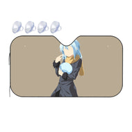 Rimuru Tempest in human form and in slime form minimalist  Car Sunshade