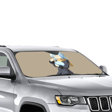 Load image into Gallery viewer, Rimuru Tempest in human form and in slime form minimalist  Car Sunshade
