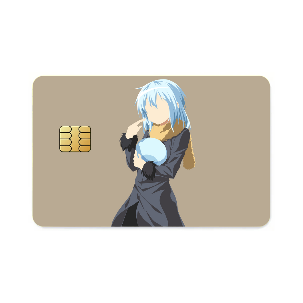 Rimuru Tempest in human form and in slime form minimalist  Credit Card Skins (4-in-1 Pack)