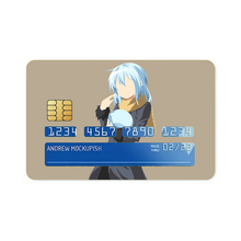 Load image into Gallery viewer, Rimuru Tempest in human form and in slime form minimalist  Credit Card Skins (4-in-1 Pack)
