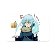 Load image into Gallery viewer, Rimuru Tempest in human form play with slime form  Credit Card Skins (4-in-1 Pack)
