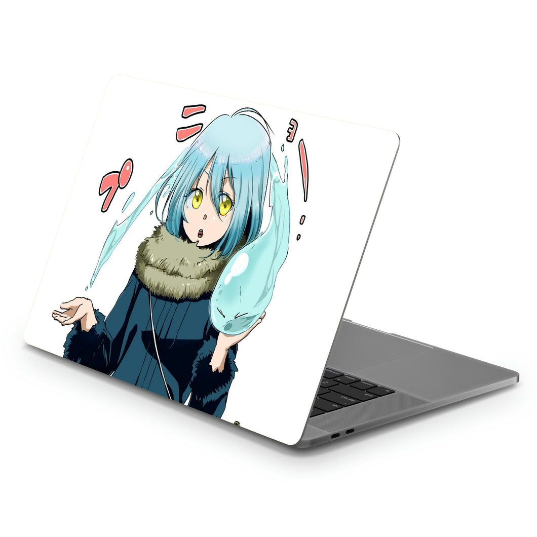 Rimuru Tempest in human form play with slime form  Macbook Skin