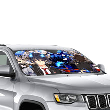 Load image into Gallery viewer, Rin and Yukio Okumura  Car Sunshade
