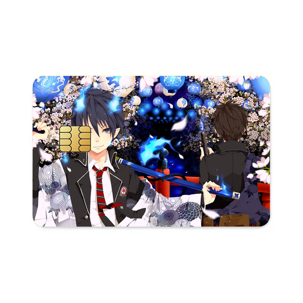 Rin and Yukio Okumura  Credit Card Skins (4-in-1 Pack)